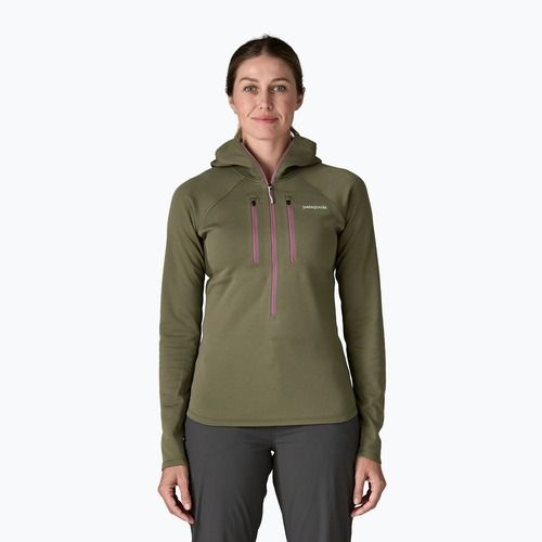 Dámská mikina Patagonia R1 Ultralight Hoody basin green