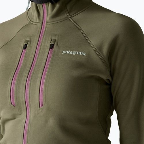 Dámská mikina Patagonia R1 Ultralight Hoody basin green