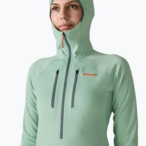 Dámská mikina Patagonia R1 Ultralight Hoody thin ice