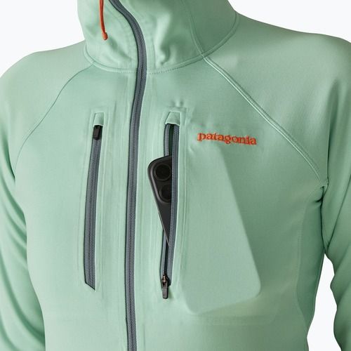 Dámská mikina Patagonia R1 Ultralight Hoody thin ice