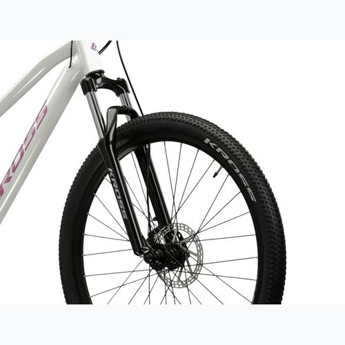 Dámské horské kolo KROSS Lea 3.0 in 27.5 white/pink/gloss