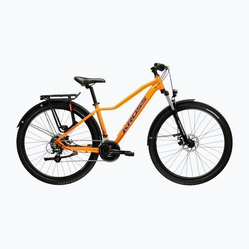 Dámské horské kolo KROSS Lea 2.0 Eq W 29 orange/navy blue/gloss