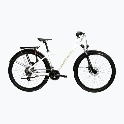 Dámské horské kolo KROSS Lea 2.0 Eq W 27.5 white/gold/gloss