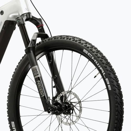 Dámské elektrokolo KROSS Influx Hyb 5.0 W 27.5 el. 800 Wh silver/blue/gloss