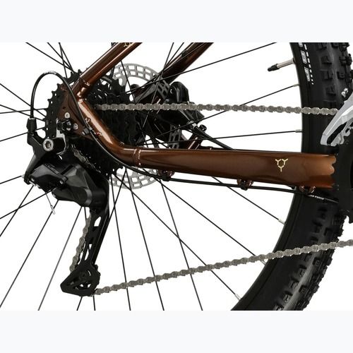 Horské kolo KROSS Hexagon 5.0 27.5" brown/gold/gloss
