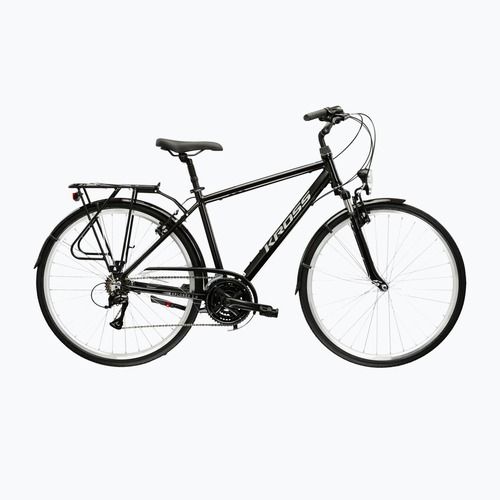 Trekové kolo KROSS Explorer 2.0 black/silver/gloss
