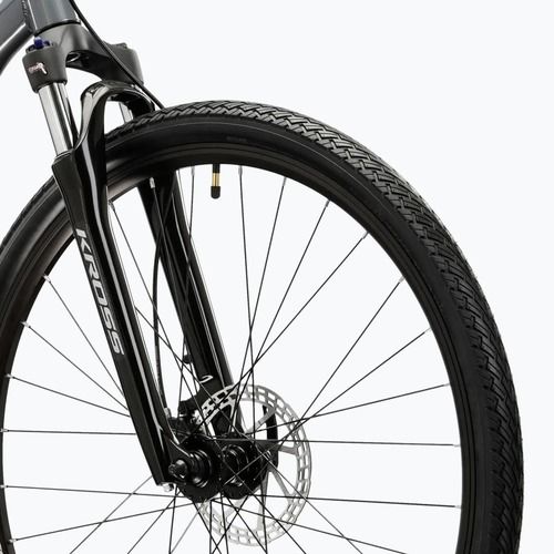 Krosové kolo KROSS Evado 5.0 grey/black/gloss