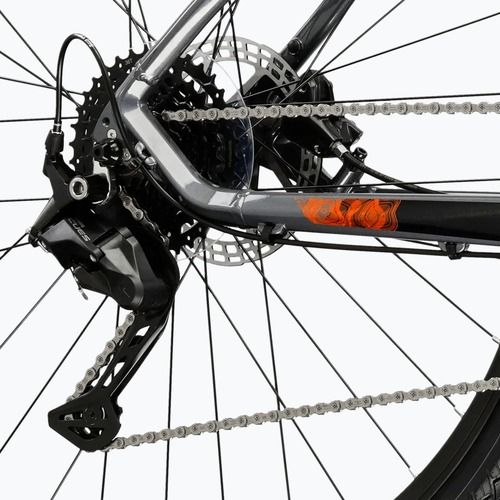 Krosové kolo KROSS Evado 5.0 grey/black/gloss