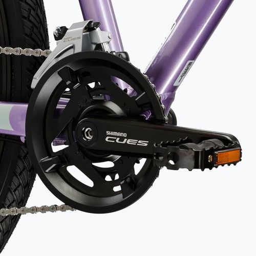 Dámské krosové kolo KROSS Evado 5.0 In purple/black/gloss