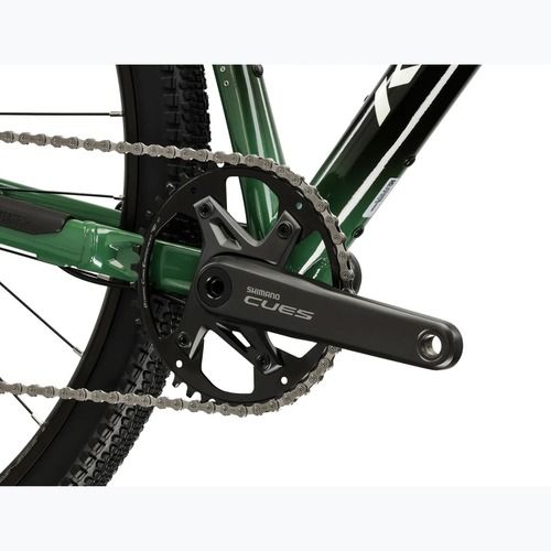 Gravelové kolo KROSS Esker FL black/green/gloss