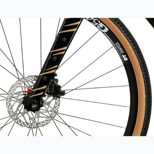 Gravelové kolo KROSS Esker 6.0 black/gold/gloss