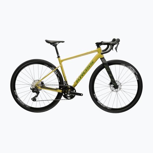 Gravelové kolo KROSS Esker 6.0 brown/green/matte