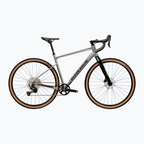 Gravelové kolo KROSS Esker 5.0 grey/graphite