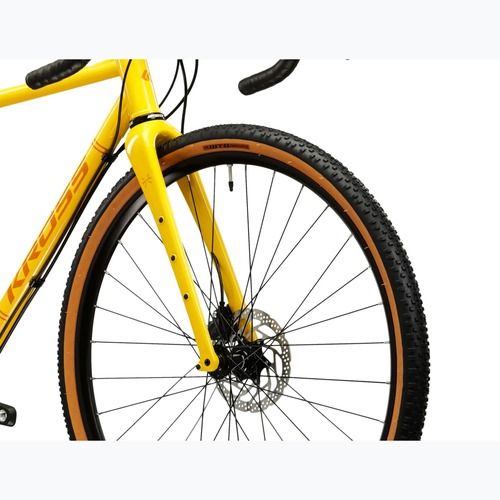 Gravelové kolo KROSS Esker 4.0 yellow/orange/gloss