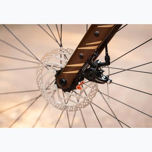 Gravelové kolo KROSS Esker 2.0 brown/beige/gloss