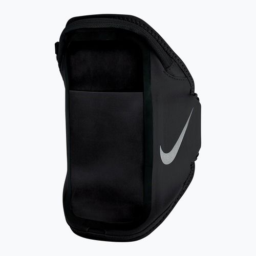 Pouzdro na telefon Nike Pocket Arm Band Plus black/black/silver