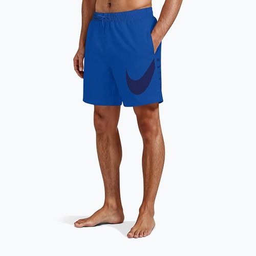 Pánské plavecké šortky Nike Specs 7" Volley blue crystal