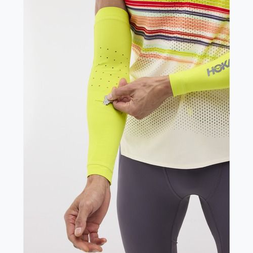 Běžecké návleky na ruce HOKOA Race Day hoka citrus