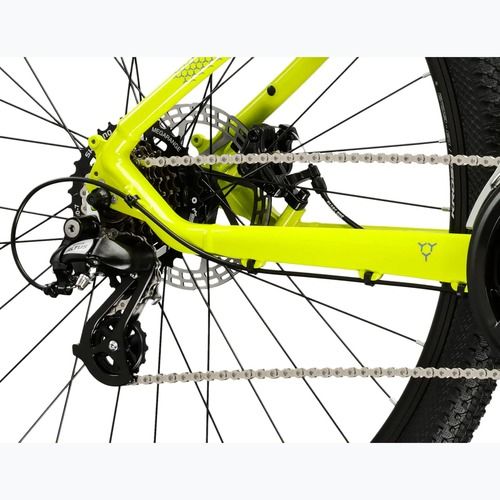 Horské kolo KROSS Hexagon 2.0 27,5" lime/blue/gloss