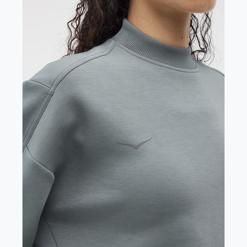 Dámská běžecká mikina HOKA Kaitoro Knit Crew slate blue