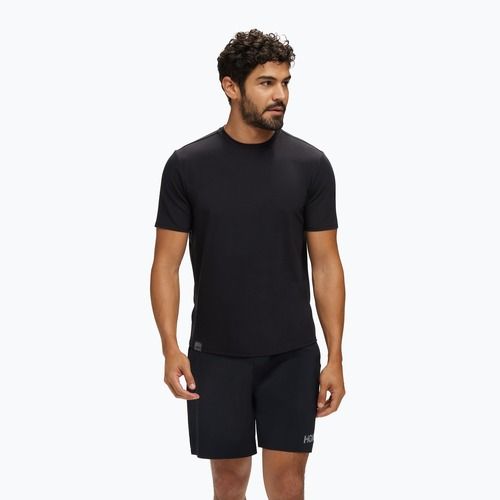 Pánské běžecké tričko HOKA Essential Tee black