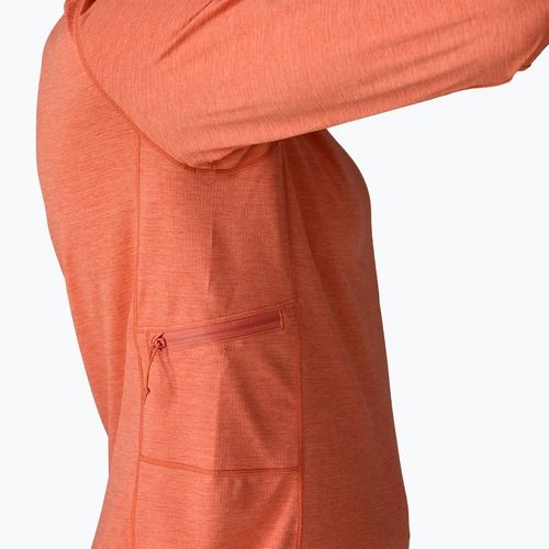 Dámská mikina Patagonia Capilene Cool Sun Hoody mellow melon/peach sherbet x-dye
