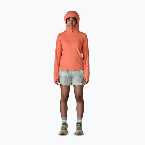 Dámská mikina Patagonia Capilene Cool Sun Hoody mellow melon/peach sherbet x-dye