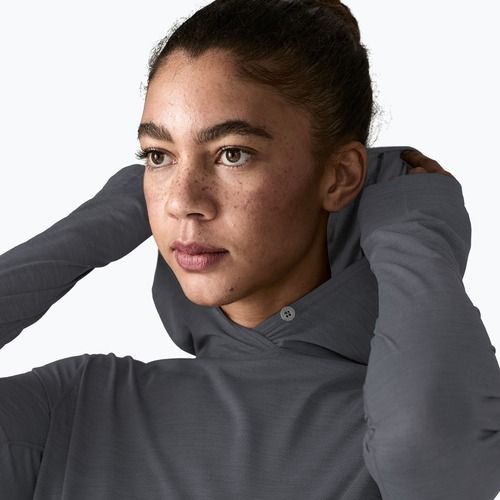 Dámská mikina Patagonia Capilene Cool Ultra Hoody smolder blue/light smolder blue x-dye