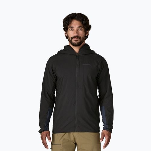 Pánská hybridní bunda Patagonia Nano-Air Ultralight Full-Zip Hoody černá