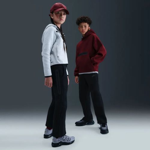 Dětské kalhoty Nike Sportswear Tech Fleece black/black