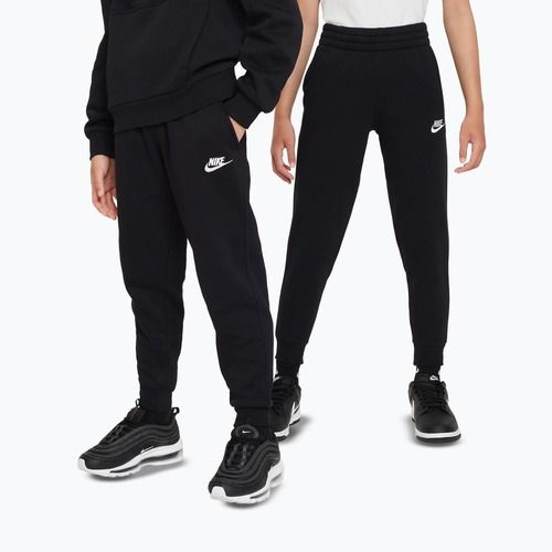 Dětské kalhoty Nike Sportswear Club Fleece black/white