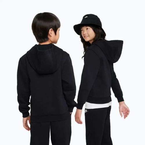 Dětská mikina Nike Sportswear Club Fleece black/white