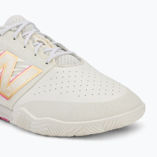 Kopačky New Balance Furon Pro V8 IN pink heat/sea salt/gold metallic