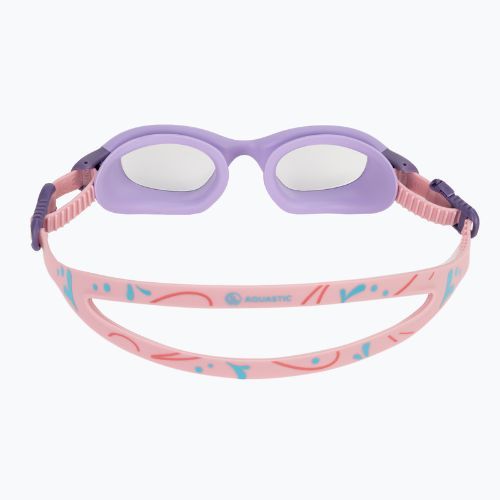 Dětské plavecké brýle AQUASTIC Spinny purple