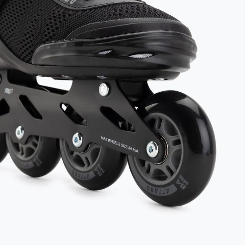 Pánské kolečkové brusle ATTABO OneFoot Fitgo system black