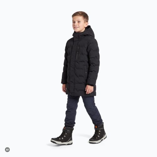 Kurtka puchowa dziecięca KADVA City Alpine JR czarny