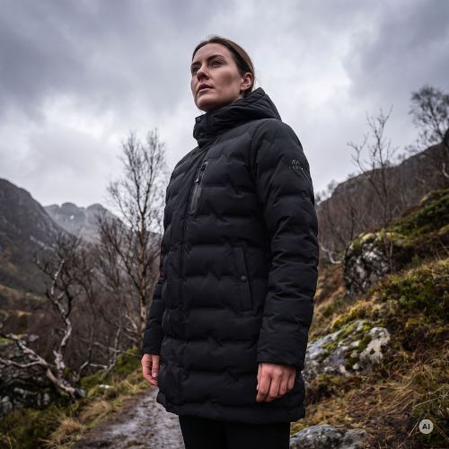 Dámská péřová bunda KADVA Alpine WMNS černá
