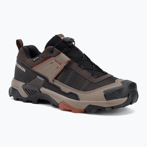 Pánské trekové boty Salomon X ULTRA 5 GTX black coffee/walnut/arabian