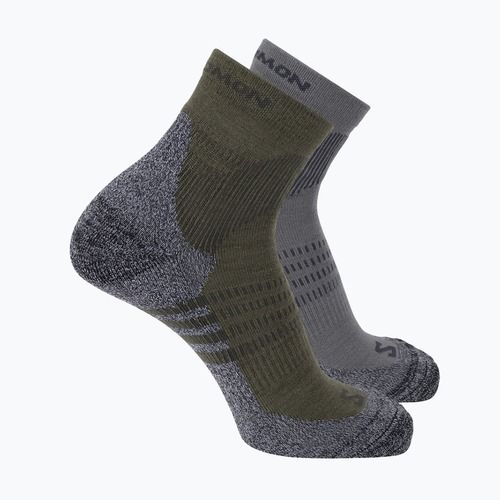 Ponožky Salomon X Ultra Access Quarter 2 pairs excalibur/olive night
