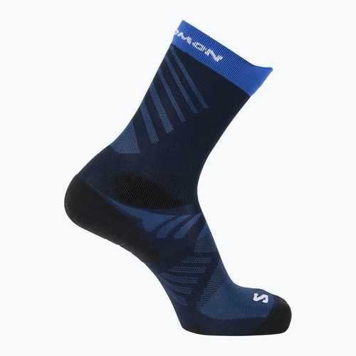 Ponožky Salomon Aero Crew maritime blue/bluing/white
