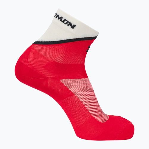 Ponožky Salomon Pulse Ankle fiery red/vanilla ice/black