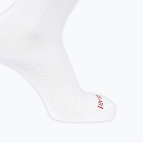 Ponožky Salomon S/Lab Phantasm Crew 3 white/fiery red
