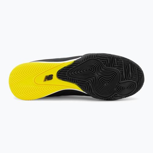 Kopačky New Balance Tekela Team Low V5 IN black 100/punch yellow/fire cracker