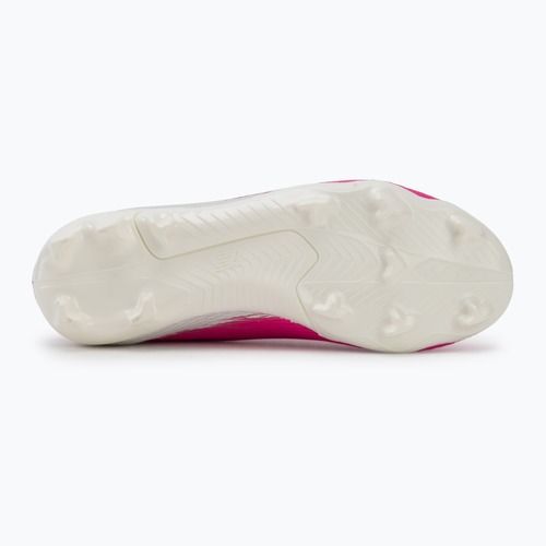 Dětské kopačky New Balance Furon Team V8 FG pink heat/sea salt/gold metallic