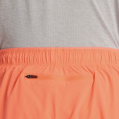 Pánské šortky New Balance RC Seamless 5" tangerine heat