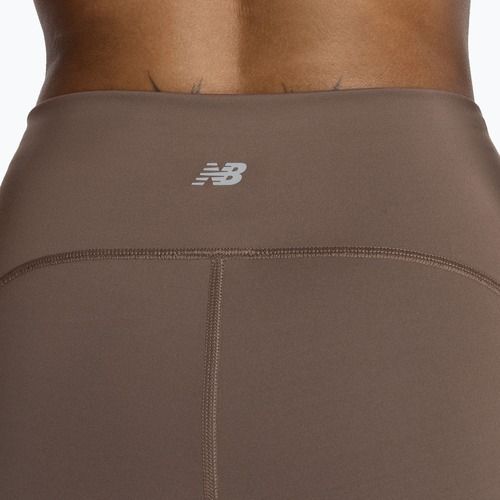 Dámské běžecké legíny New Balance Sleek Pocket High Rise cortado