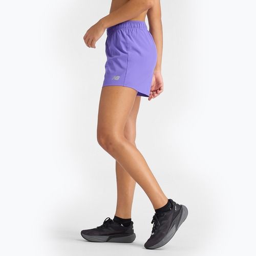 Dámské běžecké šortky New Balance RC 5" electric purple