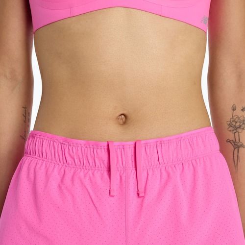 Dámské šortky New Balance RC Seamless 3" pink heat