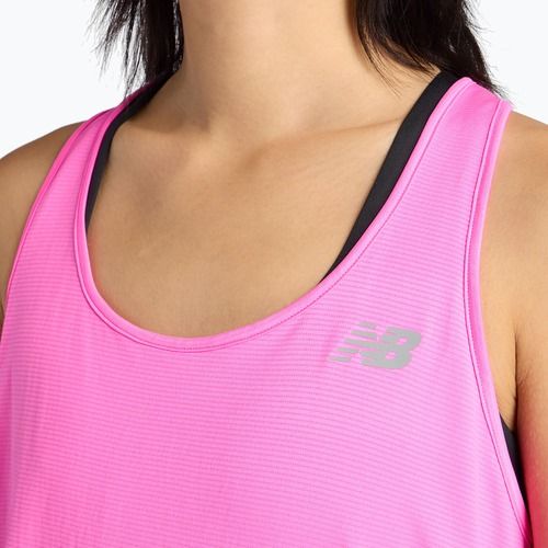 Dámské běžecké tričko New Balance Sport Essentials Tank pink heat