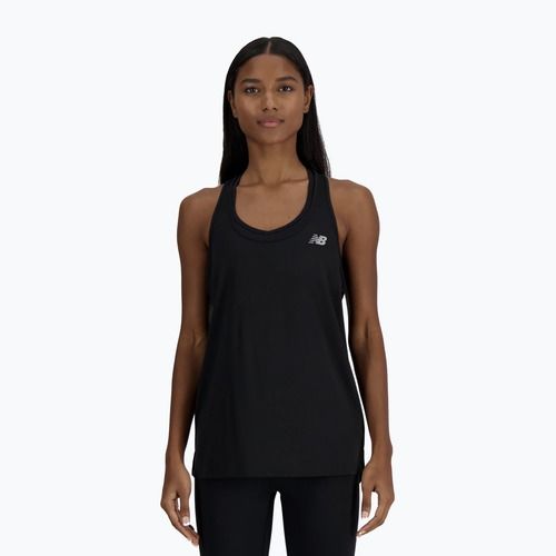 Dámské běžecké tričko New Balance Sport Essentials Tank black/white